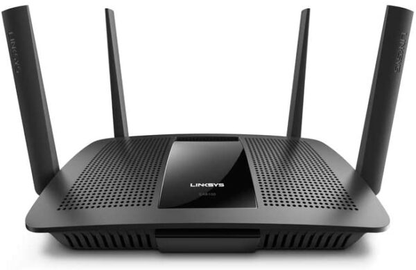 Linksys WiFi 5 Router, Dual-Band, 1,800 Sq. ft Coverage, 15+ Devices, Speeds up to (AC2600) 2.6Gbps - EA8100