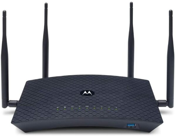 Motorola AC2600 4x4 WiFi Smart Gigabit Router with Extended Range, Model MR2600