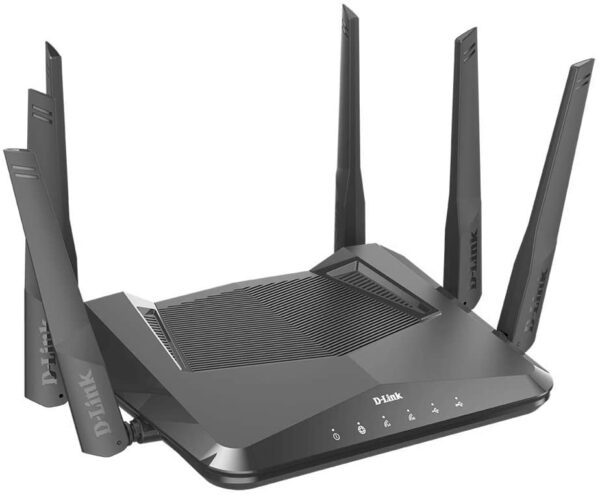 D-Link WiFi 6 Router AX4800 MU-MIMO Voice Control Compatible with Alexa & Google Assistant, Dual Band Gigabit Gaming Internet Network (DIR-X4860-US)