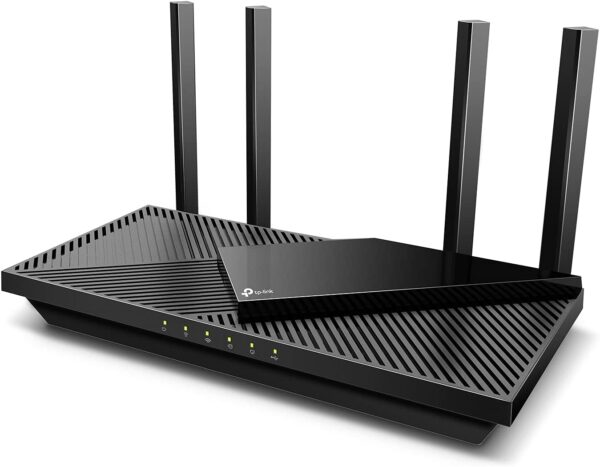 TP-Link WiFi 6 AX3000 Smart WiFi Router – 802.11ax Wireless Router, Gigabit Internet Router, Dual Band, OFDMA, MU-MIMO, OneMesh Compatible (Archer AX55)
