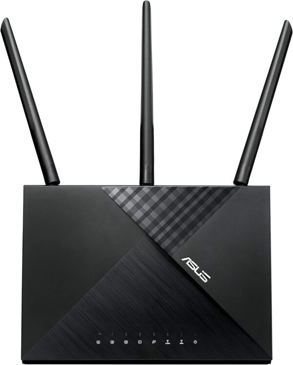 ASUS AC1900 WiFi Router (RT-AC67P) - Dual Band Wireless Internet Router, Easy Setup, VPN, Parental Control, AiRadar Beamforming Technology extends Speed, Stability & Coverage, MU-MIMO