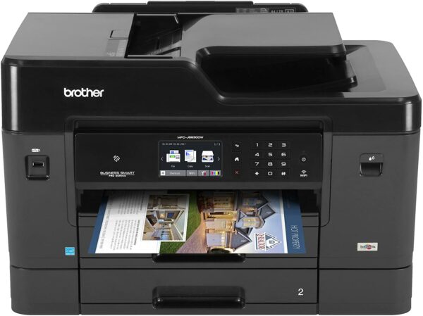 Brother MFC-J6930DW All-in-One Color Inkjet Printer, Wireless Connectivity, Duplex Printing, Amazon Dash Replenishment Ready
