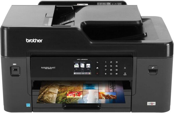 Brother MFC-J6530DW All-in-One Color Inkjet Printer, Wireless Connectivity, Automatic Duplex Printing