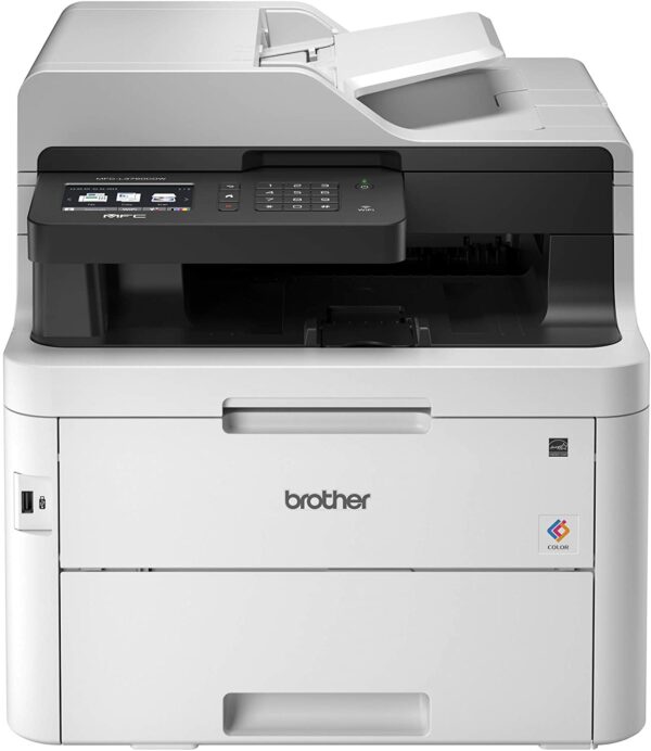 Brother MFC-L3750CDW Digital Color All-in-One Printer, Laser Printer Quality, Wireless Printing, Duplex Printing