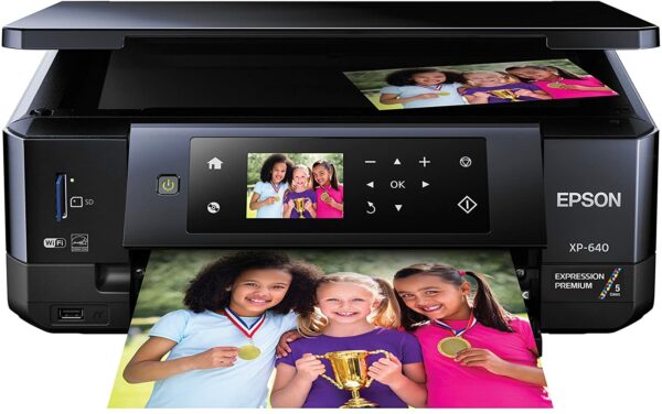 Epson XP-640 Wireless Color Photo Printer 2.7