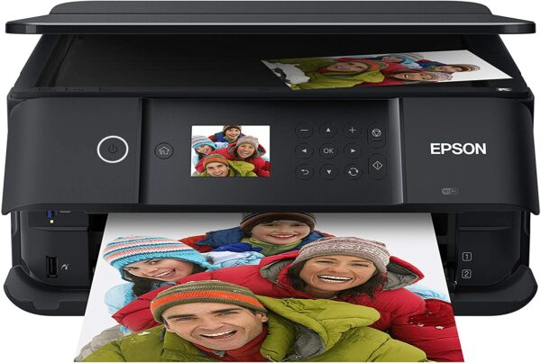 Epson Expression Premium XP-6100 Wireless Color Photo Printer with Scanner and Copier, Black, Medium  Roll over image to zoom in Epson Expression Premium XP-6100 Wireless Color Photo Printer with Scanner and Copier, Black, Medium