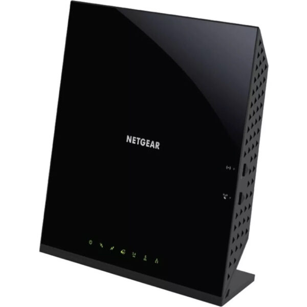 NETGEAR DOCSIS 3.0 16×4 AC1600 WiFi Cable Modem Router, C6250 – 2.40 GHz ISM Band – 5 GHz UNII Band – 200 MB/s Wireless Speed – 2 x Network Port – USB – Gigabit Ethernet – Desktop