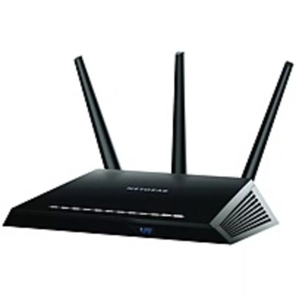 Netgear R7000-100PAS Nighthawk AC1900 Dual Band Wi-Fi Gigabit Router – 2.4, 5 GHz
