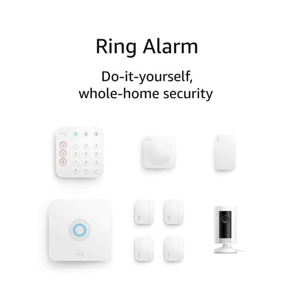 Ring Alarm 8-piece kit (2nd Gen) with Ring Indoor Cam