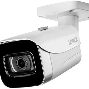 Lorex 4K Ultra HD IP PoE Add-On Indoor / Outdoor Bullet Security Camera- White