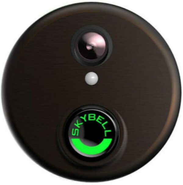 Skybell HD WiFi Doorbell Camera 1080p Color Night Vision Bronze