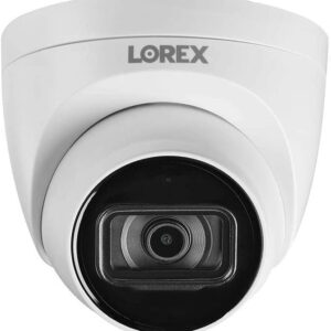 Lorex 4K Ultra HD IP Add-On PoE Indoor/Outdoor Dome Security Camera with Listen-in Audio