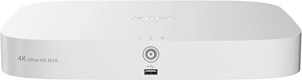 Lorex 4K 8-Channel 3TB Network Video Recorder (NVR) with Smart Motion Detection, Voice Control and Fusion Capabilities