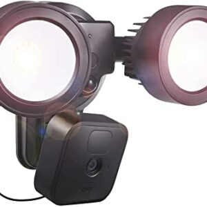 Wasserstein 3-in-1 Wired Floodlight, Charger and Mount Compatible with Blink Outdoor & Blink XT2/XT Camera - 2000 Lumens Powerful Floodlight (Black) (Blink Camera NOT Included)