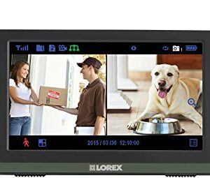 Lorex LW2772H Wireless 720P 7" Touch Screen Video Surveillance System (Black)