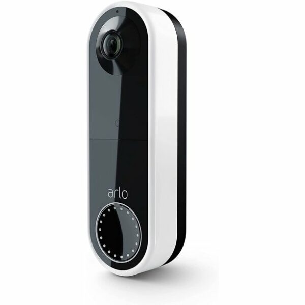 Arlo AVD2001-100NAR Essential Wire-Free Video Doorbell , 180° View, Night Vision, White - Certified Refurbished