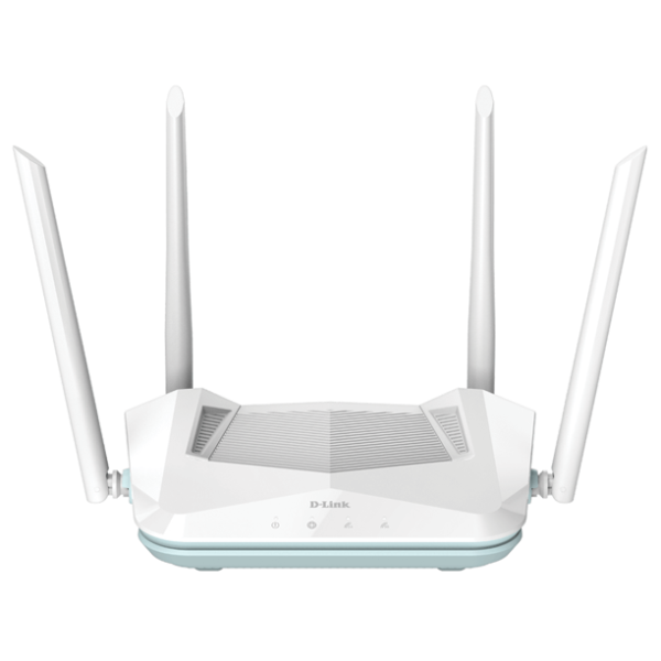D-Link EAGLE PRO AI WiFi 6 Router - Latest Gen 2021 Chipset for Gaming & Streaming - Advanced AI Features, Parental Controls, Works with Alexa & Google (AX1500) (R15)