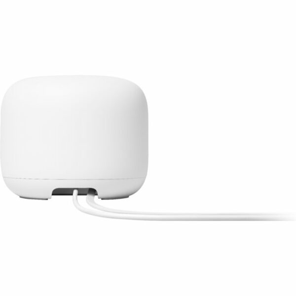 Google - Geek Squad Certified Refurbished Nest Wifi AC2200 Router - Snow