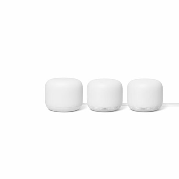 Google Nest Wifi 3 Pack (AC2200 Mesh Router with 2 Points)