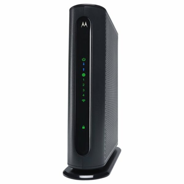MOTOROLA MG7315 (8x4) Cable Modem + N450 WiFi Router Combo, DOCSIS 3.0 | Certified by Comcast XFINITY, Charter Spectrum, Time Warner, BrightHouse, Cox and more | 343 Mbps Max Speed