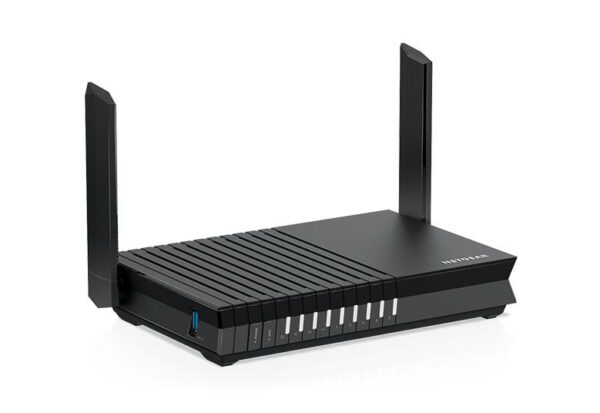 4-Stream Dual-Band WiFi 6 Router (up to 1.8Gbps) with NETGEAR Armor™, USB 3.0 port