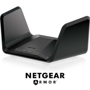 Nighthawk Tri-Band WiFi 6E Router (up to 7.8Gbps) with new 6GHz band, NETGEAR Armor™ & NETGEAR Smart Parental Controls