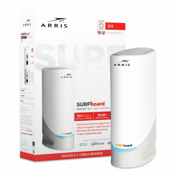 SURFboard S33 DOCSIS 3.1 Cable Modem