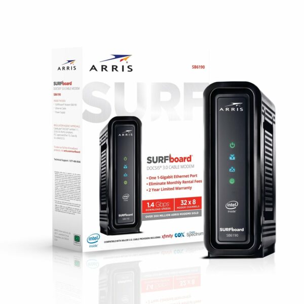 SB6190 SURFboard® Cable Modem - Black