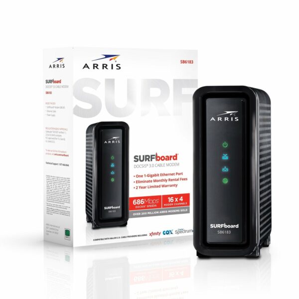 SB6183 SURFboard® Cable Modem - Black