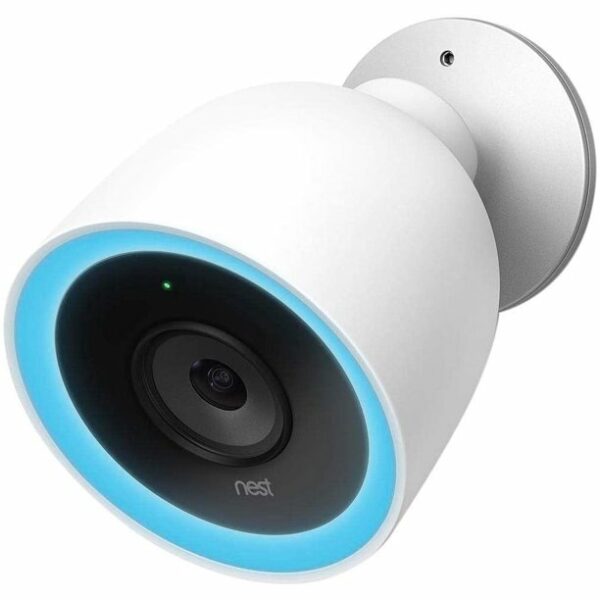 Refurbished Google - Nest Cam IQ Outdoor Security Camera - White