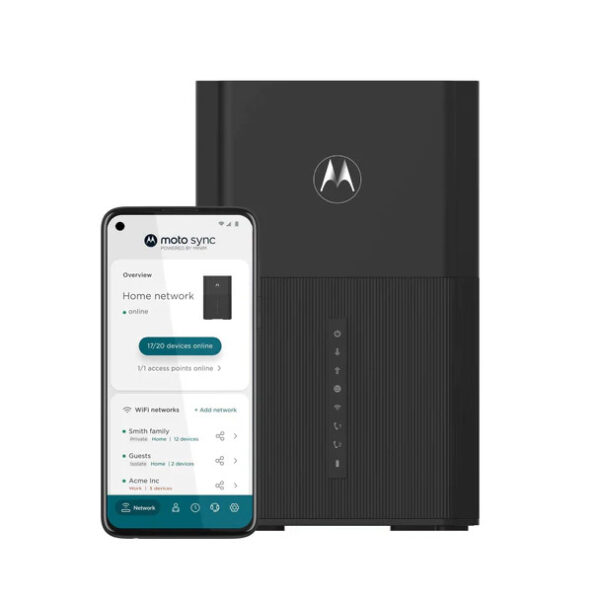 Motorola Multi-Gig Speed DOCSIS 3.1 Cable Modem + WiFi 6 Router with 2 Phone Lines for Xfinity Voice | mt8733