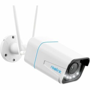 Reolink 5MP Outdoor Security Wireless WIFI Camera with Spotlights, 5X Optical Zoom, Color Night Vision, Smart Person/Vehicle Detection, 5GHz/2.4 GHz WiFi, IP66 Waterproof, Smart Playback, RLC-511WA