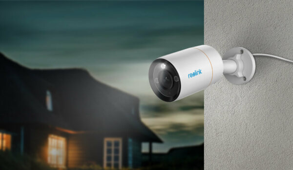 Reolink RLC-1212A Smart 12MP Ultra HD PoE Bullet Camera with Person/Vehicle Detection, Color Night Vision, and Two-Way Audio