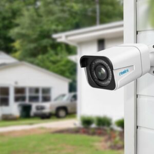 Reolink RLC-511 5MP 4X Optical Zoom PoE Bullet Security Camera; Micro SD Card Slot; 100ft Night Vision