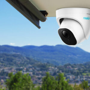 Reolink RLC-520 5MP Super HD Dome PoE Security IP Camera for Outdoors or Indoors; 100ft Night Vision, Audio Recording
