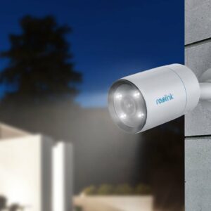 Reolink RLC-812A 4K 8MP Ultra HD PoE Security IP Camera with Smart Motion Detection; Spotlights, and Two-Way Audio