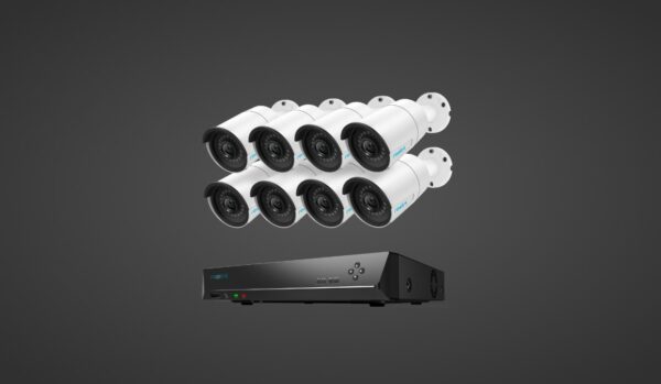 Reolink RLK16-410B8 Plug-and-Play 16-Channel PoE NVR Security Camera System! 3TB HDD Built in for 24/7 Recording in 5MP/4MP