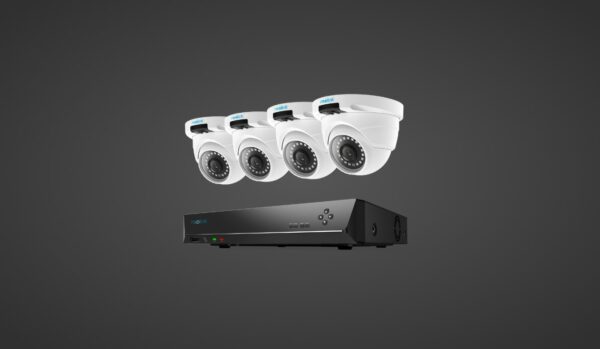 Reolink RLK8-420D4 One Complete 24/7 PoE Security Camera System Solution! With 4 Dome 4MP Cams & 2TB HDD 8-Channel NVR