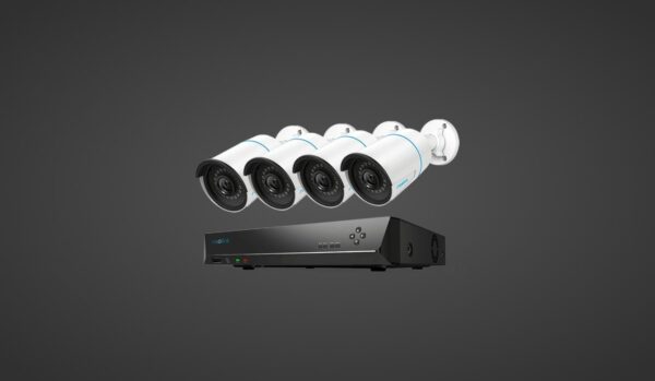 Reolink RLK8-410B4 Most Stable 5MP/4MP Super HD PoE Security Camera System! 8-Channel PoE NVR Kit with 2TB HDD for 24/7 Video Recording