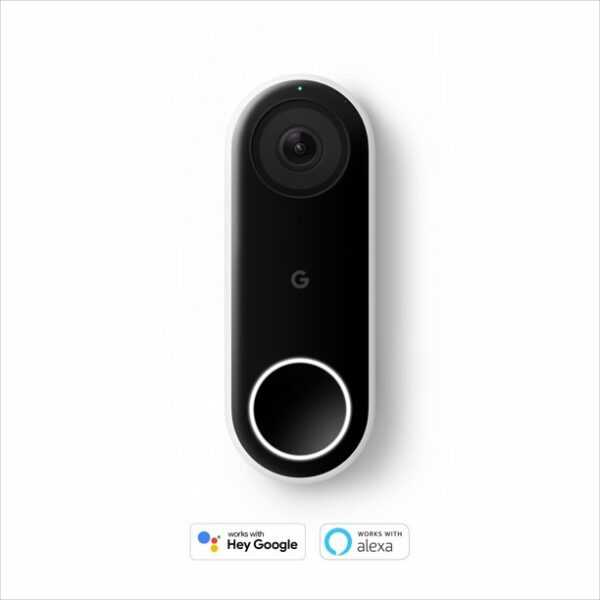 Google Nest Hello Smart Wi-Fi Video Doorbell