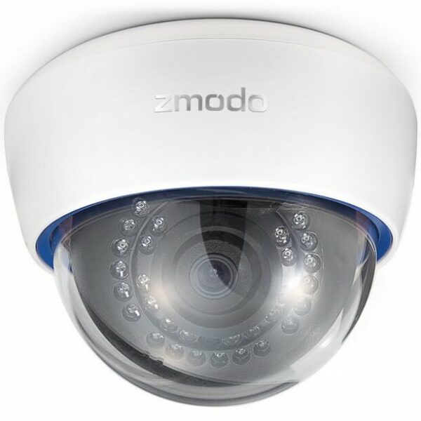 ZModo ZPIDR13PA 720p HD PoE IP Network Dome Camera with Audio