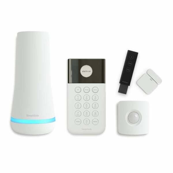 SimpliSafe 5 Piece Wireless Home Security System - Optional 24/7 Professional Monitoring - No Contract