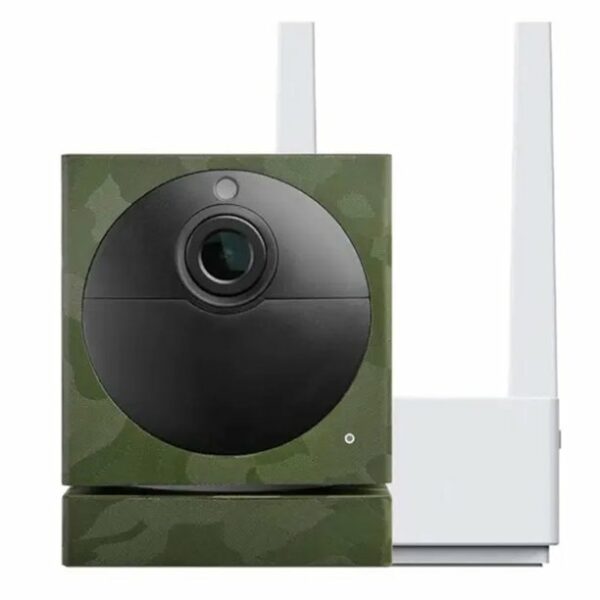 Wyze Cam Outdoor Security Camera Starter Bundle (Includes Base Station & 1 Camera), 1080p HD Indoor/Outdoor Wire-Free Smart Home Camera, Night Vision, 2-Way Audio, Works with Alexa & Google Assistant